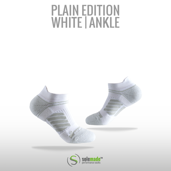 Plain White | Ankle | Adult