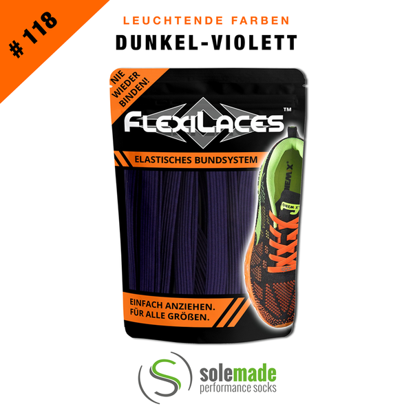 FLEXILACES™  #118 Dunkel-Violett