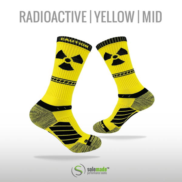 Radioactive | Yellow | Crew | Adult | Strap 2.0