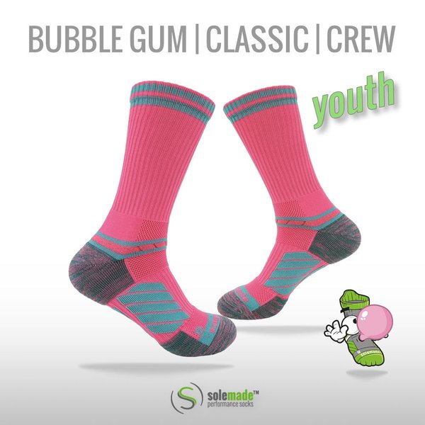 Bubble Gum | Classic | Crew | Youth | Strap 2.0