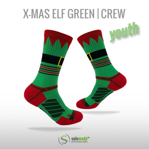 X-Mas Elf Green CREW Youth