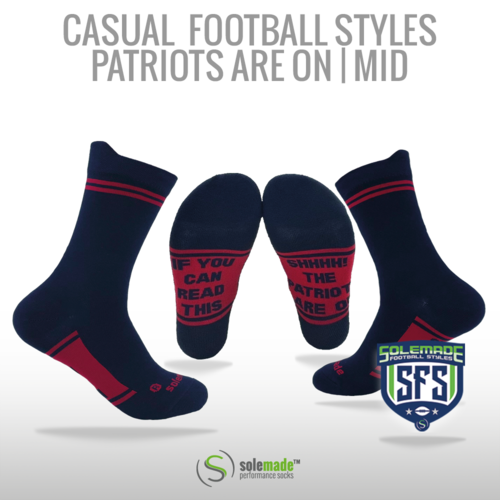 Patriots are on | SFS | Casual | Mid | Adult