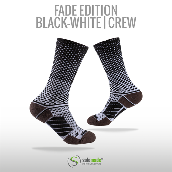 Fade Black-White | Crew | Adult
