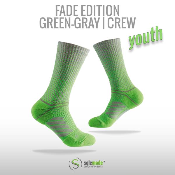Fade Green-Gray | Crew | Youth