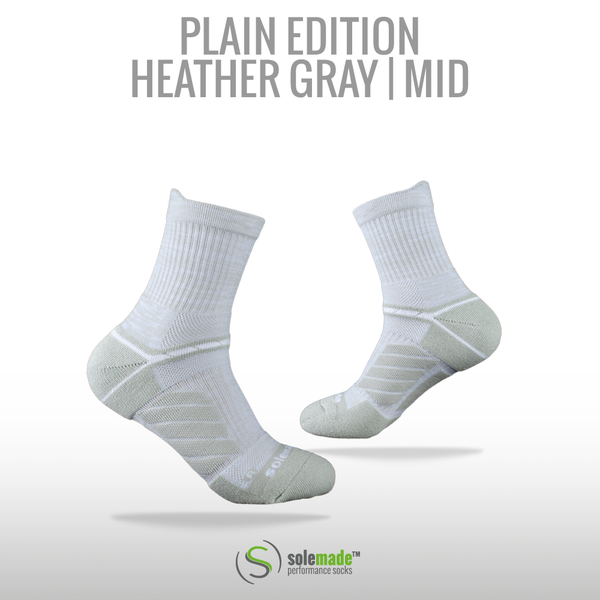 Plain Heather Gray | Mid | Adult