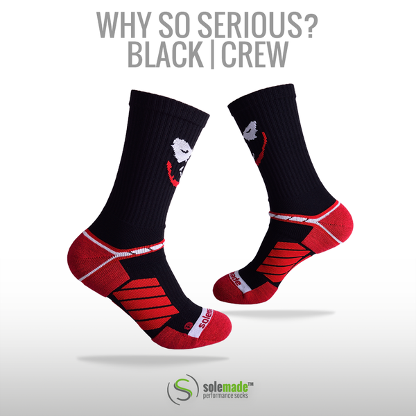 Why So Serious? | Crew | Black | Adult