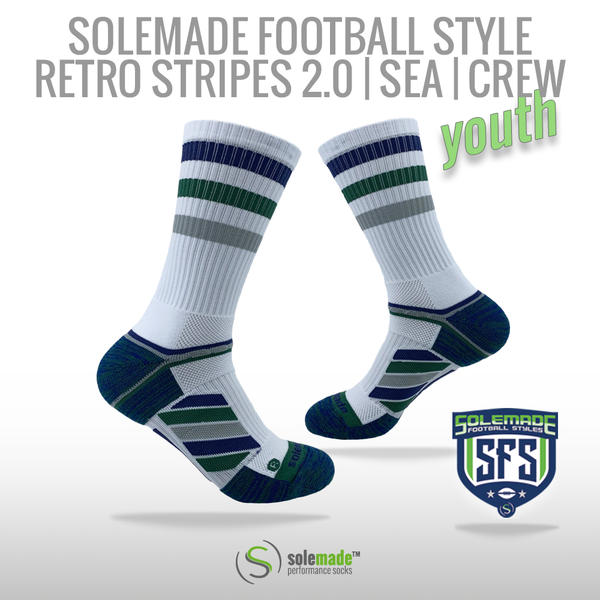 Retro Stripes 2.0 | SFS | Seattle | Crew | Youth