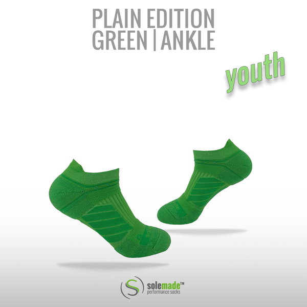 Plain Green | Ankle | Youth