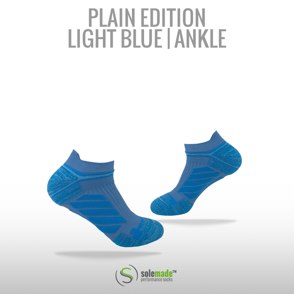 Plain Light Blue | Ankle | Adult
