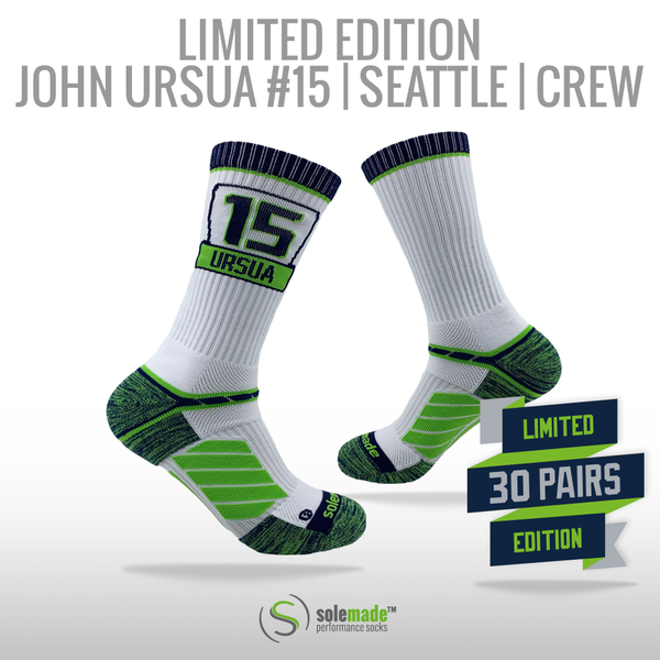 John Ursua #15 | Seattle Seahawks | Limited Edition CREW | Adult