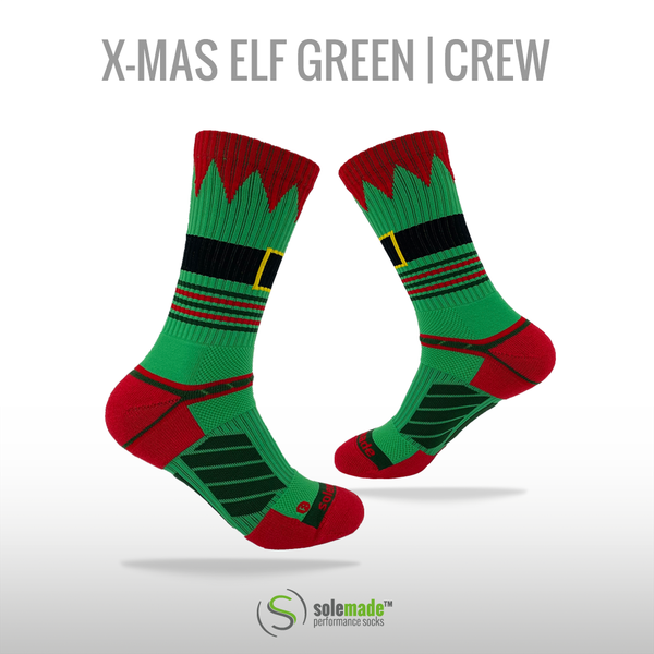 X-Mas Elf Green CREW Adult