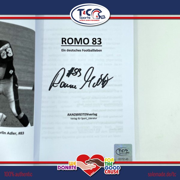 Roman Motzkus signed ROMO 83 book