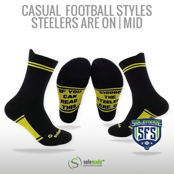 Steelers are on | SFS | Casual | Mid | Adult