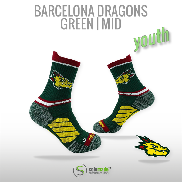 Barcelona Dragons | Green | Mid | Youth
