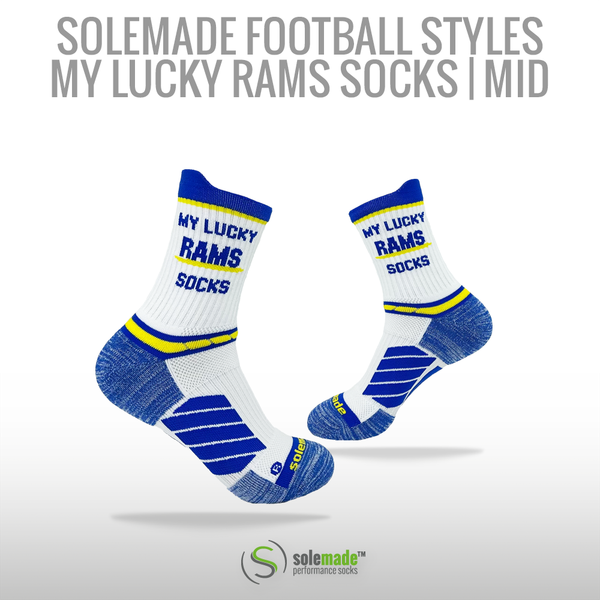 My Lucky Rams Socks | SFS | Mid | Adult