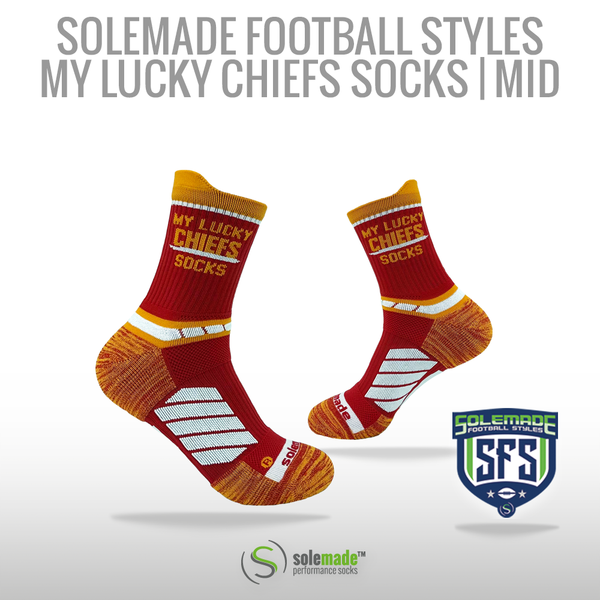My Lucky Chiefs Socks | SFS | Mid | Adult