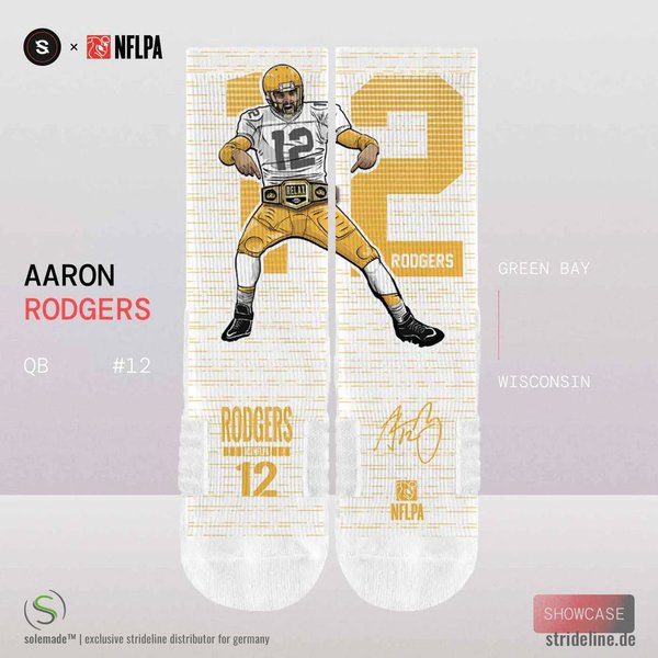 solemade X strideline | NFLPA | Aaron Rodgers QB 12 | Showcase
